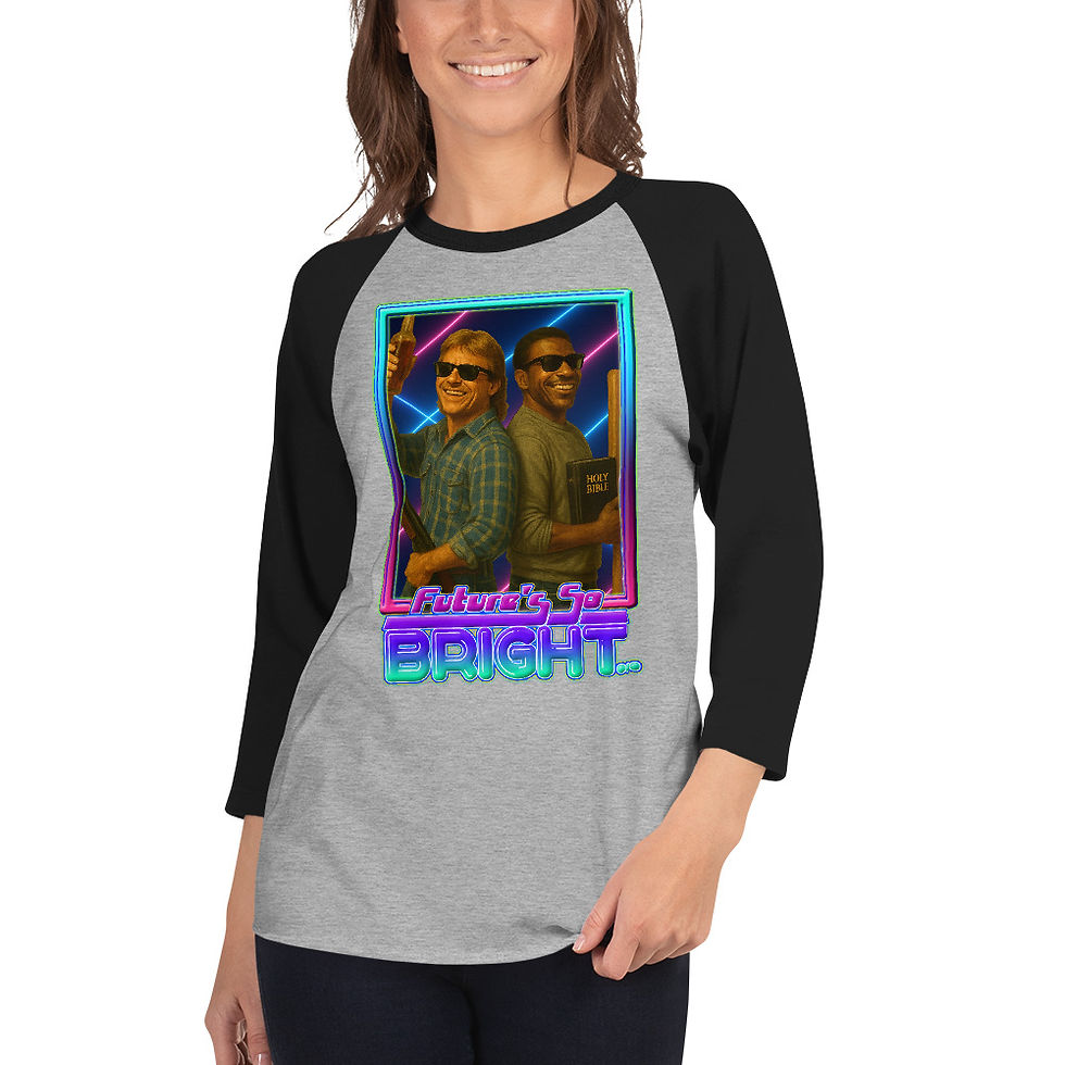 Thumbnail: Future's So Bright - 3/4 sleeve raglan