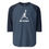 Thumbnail: Just Let AI Do It (Wht) - 3/4 sleeve raglan shirt