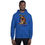 Thumbnail: BEING Symbol (Skull version/text) - Unisex Hoodie (Gildan) Cool colors