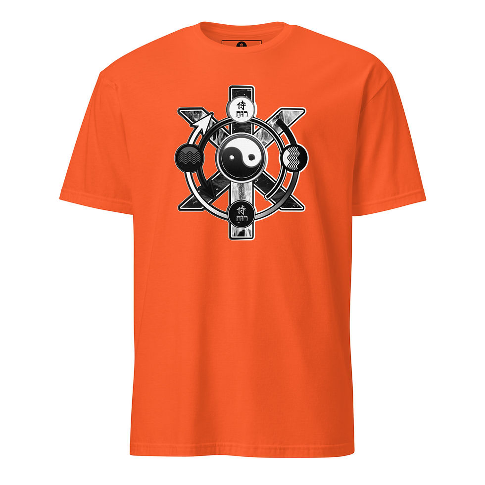 Thumbnail: BEING Symbol (Classic SMOKE) - Short-Sleeve Unisex Gildan 4 Tee*
