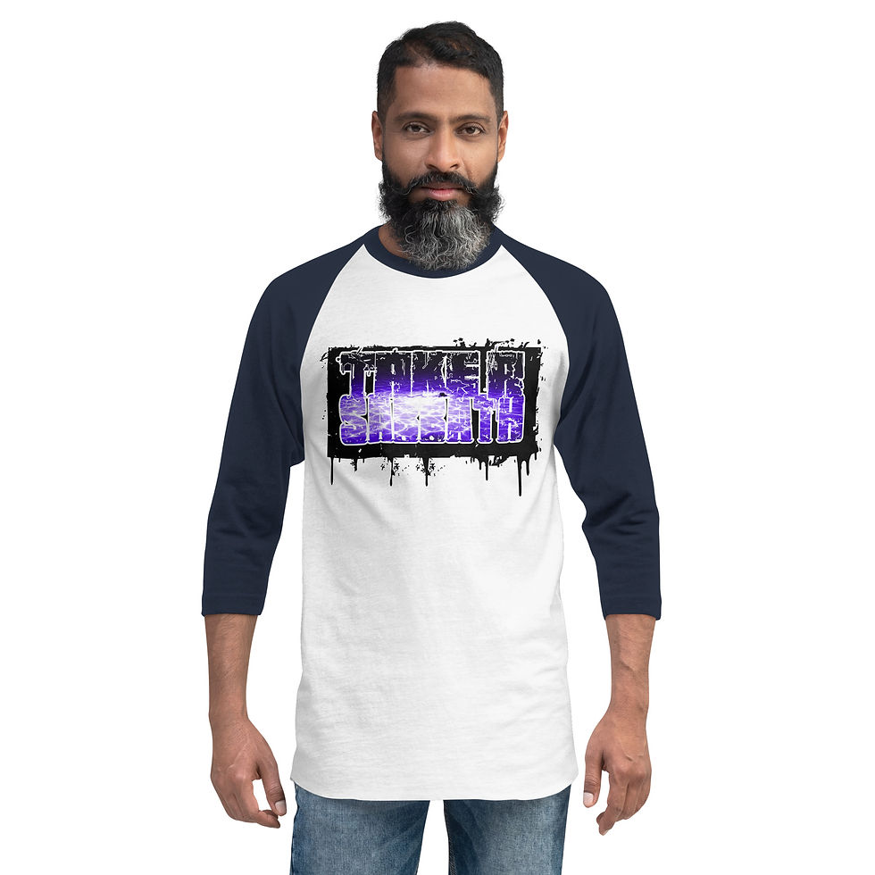 Thumbnail: Take A SABBATH - ZMBY - Blacklight - 3/4 sleeve raglan