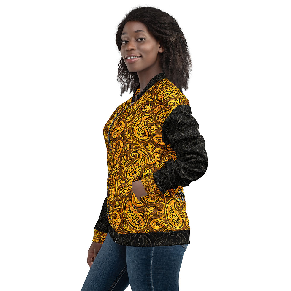 Thumbnail: Garuda VI (SVEN SKULL) - Unisex Bomber Jacket