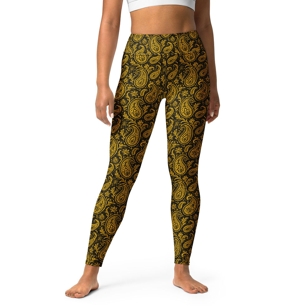 Thumbnail: SRL (Gold 2 pais) Yoga Leggings