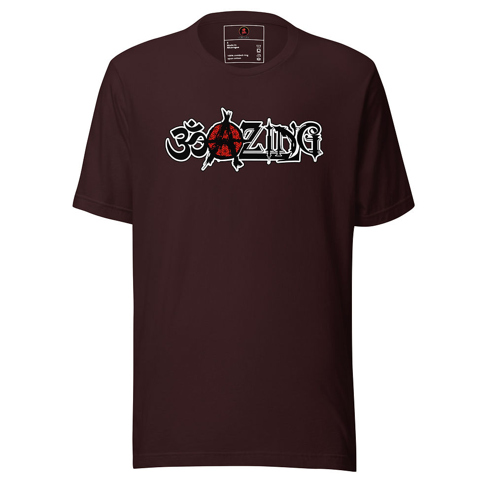 Thumbnail: OM-A-ZING (Blkletter/Red Dot) - Unisex t-shirt