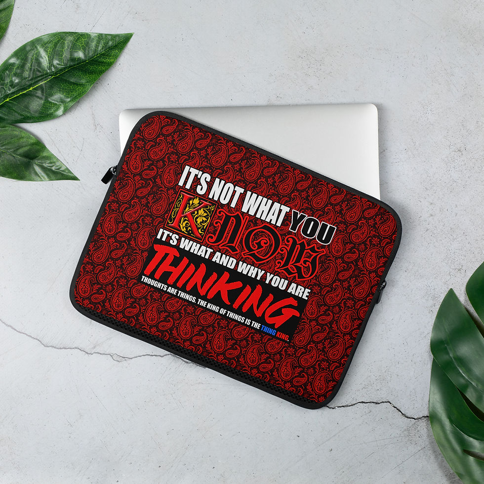Thumbnail: It's Not What You KNOW - Laptop Sleeve