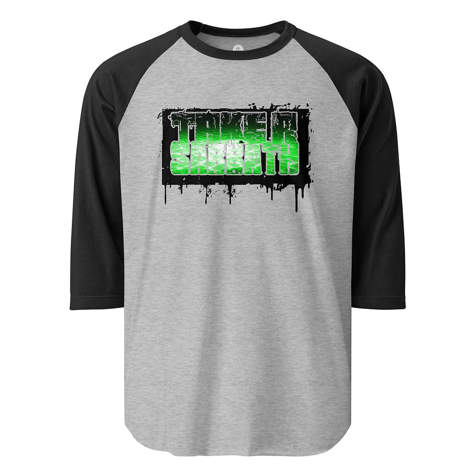 Thumbnail: Take A SABBATH - ZMBY GREEN - 3/4 sleeve raglan
