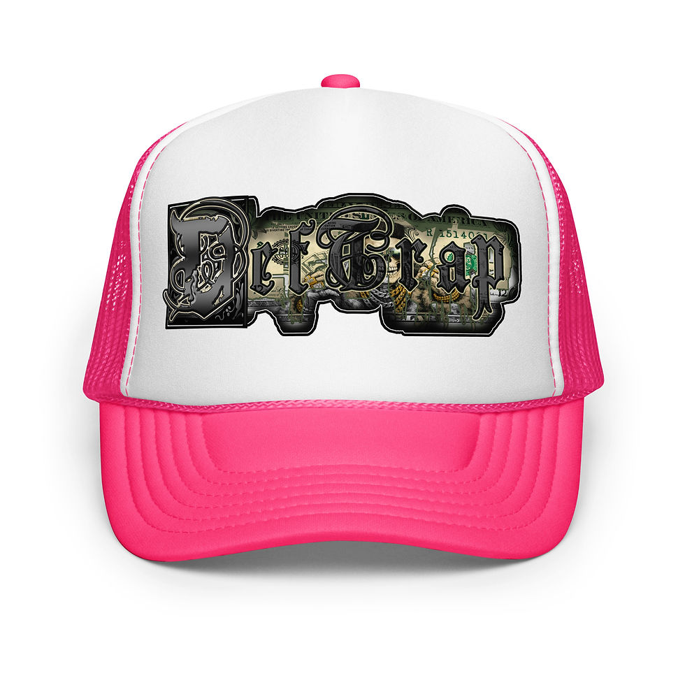 Thumbnail: DefTrap Ronin (The ONE- Gray) - Foam trucker Snapback