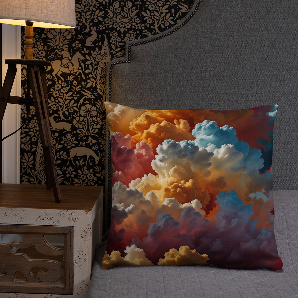 Thumbnail: Head In The Clouds - Pillow