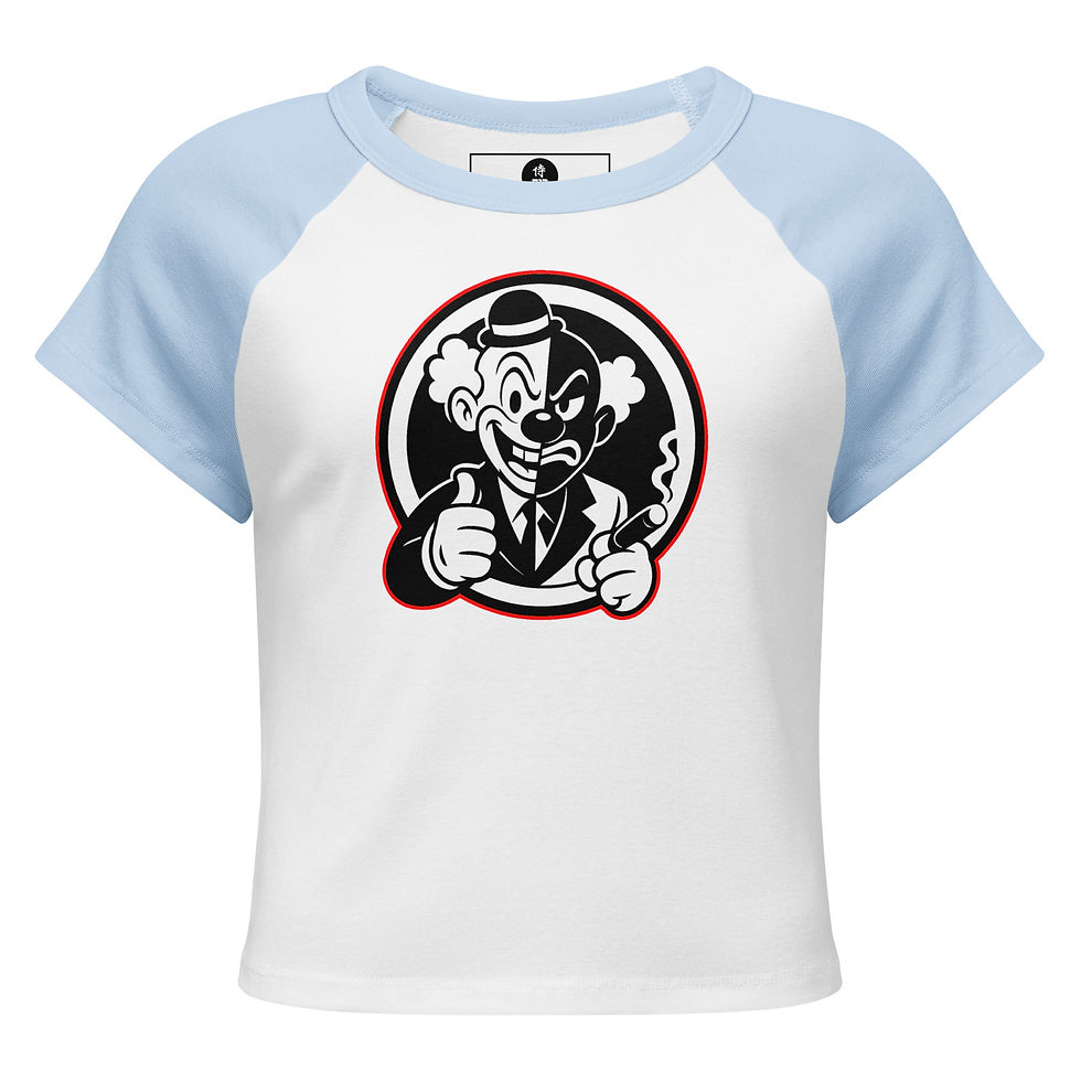 Thumbnail: Rugpull (Classic RL) - Women’s micro rib raglan baby tee