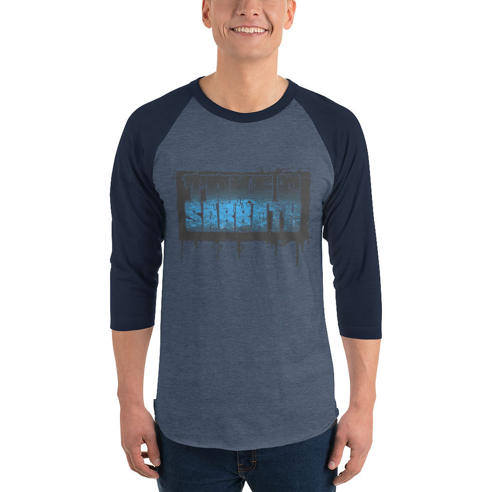 Thumbnail: Take A SABBATH - ZMBY Blue 02 DEEP - 3/4 sleeve raglan