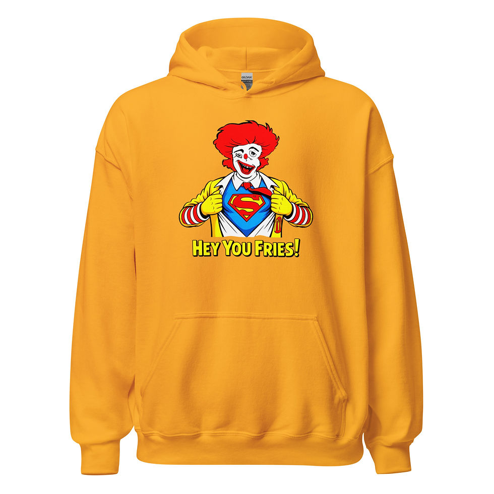 Thumbnail: Hey You Fries - Unisex Hoodie