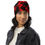 Thumbnail: Tye Red All-Over Print Beanie