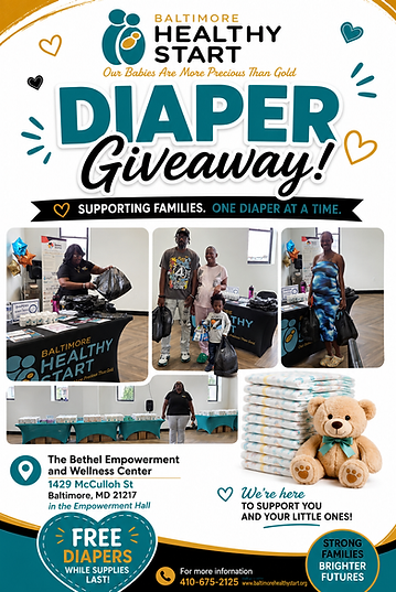 New Diaper Giveway Baltimore Healthy Start Flyer.png