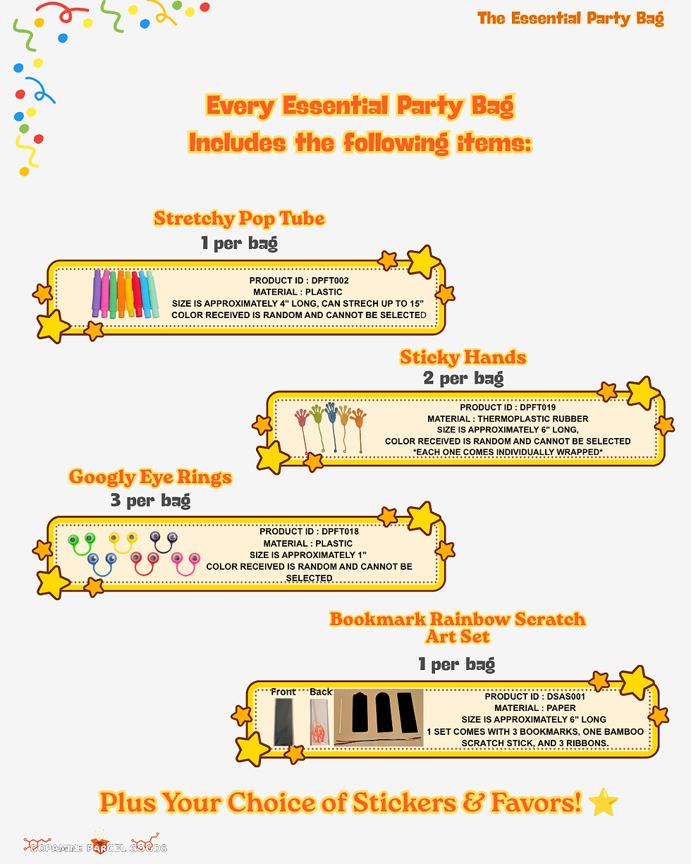 25 Goodie Bag Ideas Kids Will Actually Use