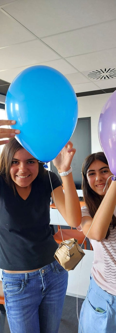 Filles activité scientifique