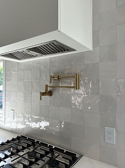 Backsplash Tile Installation