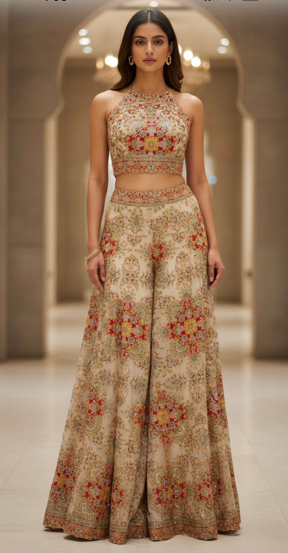 Helter Top with Palazzo