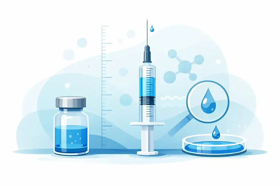 Peptide Syringe Measurement for Exact Dosing