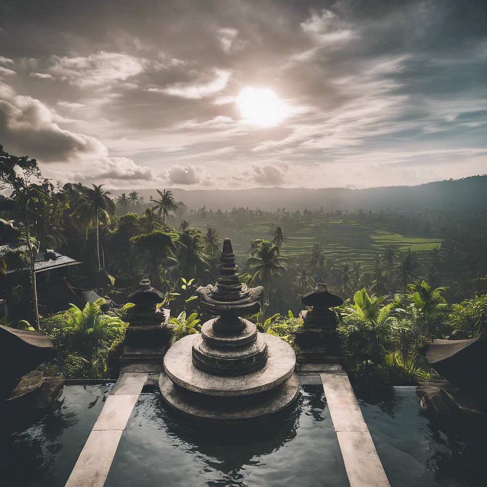 One of our favorite regions is Asia, Bali with a rice terrace