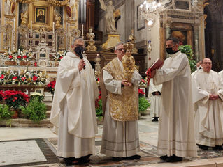 Il Ministro generale OFM benedice Roma dalla Basilica dell'Aracoeli.
