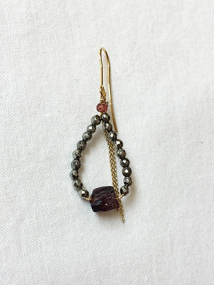 Miniature : Boucles d'oreille LIVA goutte