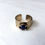Miniature : bague INO homme or mat