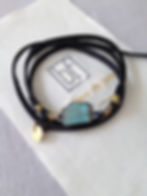 bracelet ÉLÉGANCE noir