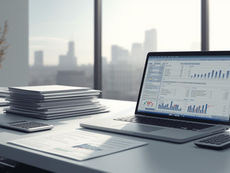 Chicago small business tax deductions review with financial documents and accounting workspace during 2026 tax planning