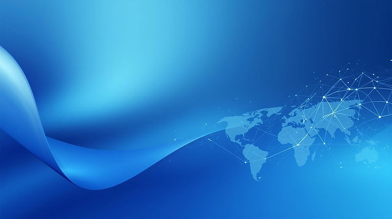 Abstract corporate background in brand blue #356DF3, soft gradient variations of the same