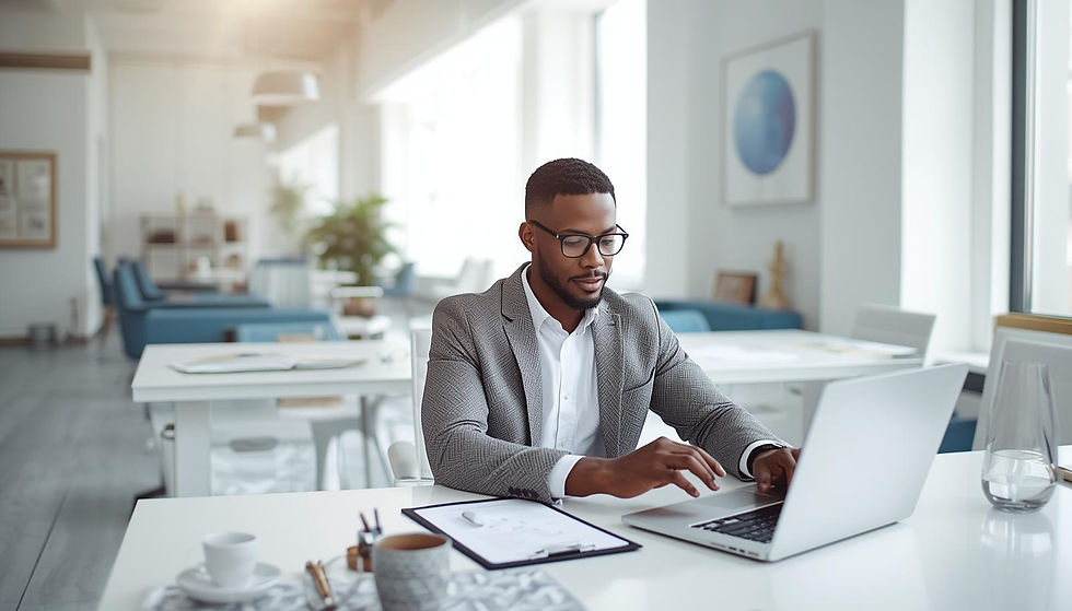 Chicago CPA reviewing rental property bookkeeping with a real estate investor