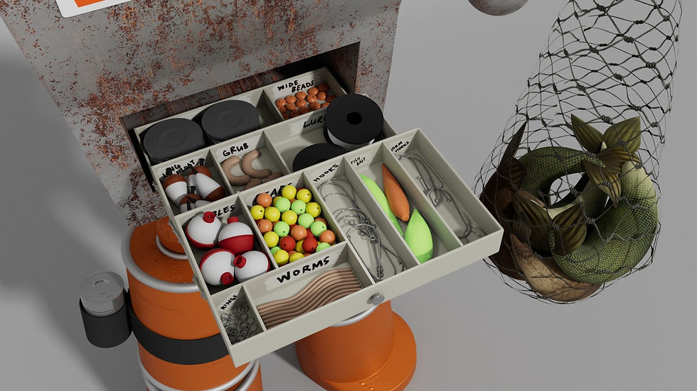 TackleBot Drawer Detail