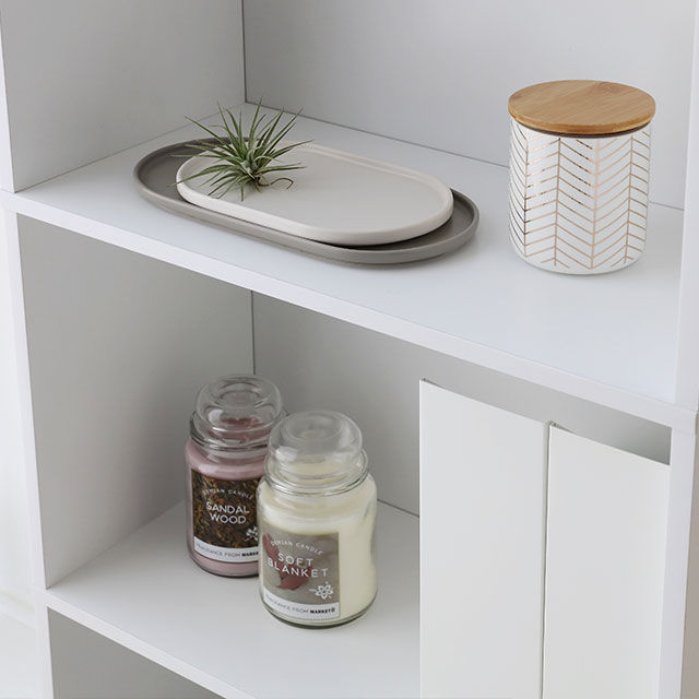 Thumbnail: EZBO  LEVEL BY LEVEL 5-tier bookshelf , White
