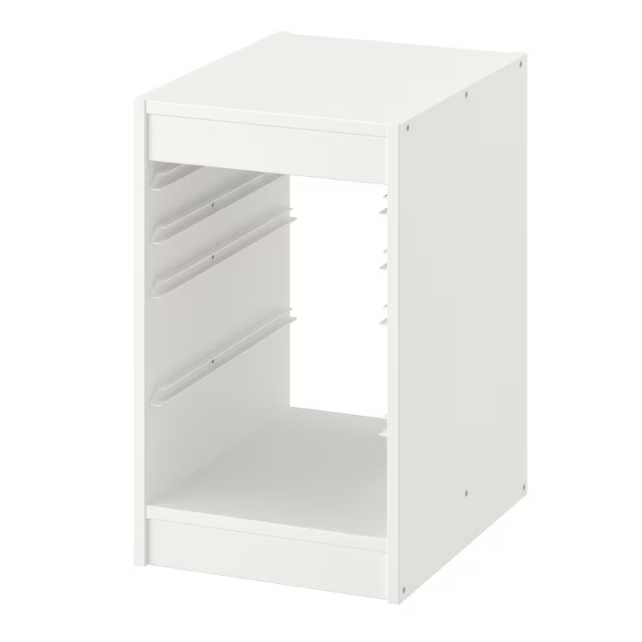 TROFAST Frame, white, 13.4"x17.3"x22"