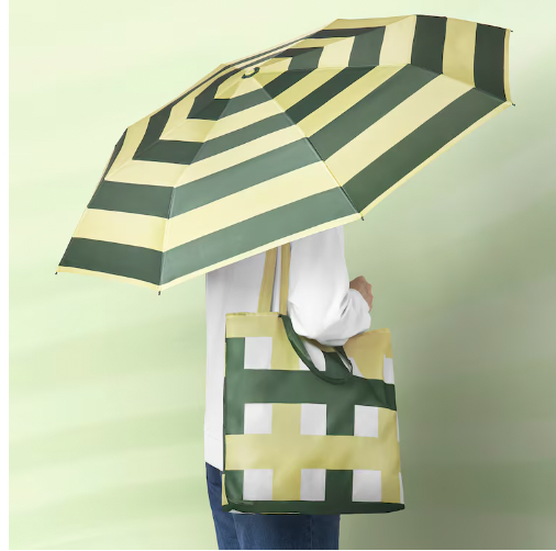 Thumbnail: SKYNKE Shopping bag, white/multicolor, 17 ¾x14 ¼