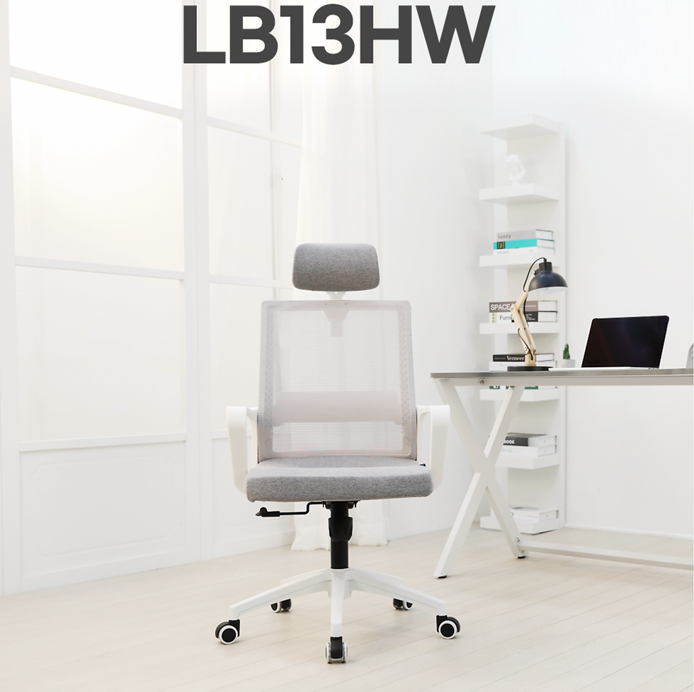 Thumbnail: Betterday LB13HW Office chair, blackgray