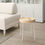 Thumbnail: BURVIK Side table, white 15 "