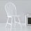 Thumbnail: [Floor Model] ANDRA solid wood chair, white, 17 6/8x20 1/8x37"