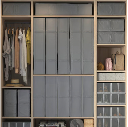 Thumbnail: SKUBB Storage case, dark gray, 36 ½x21 ¾x7 ½ "
