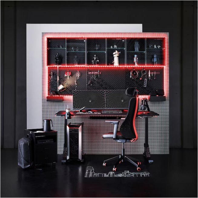 Thumbnail: MATCHSPEL Gaming chair, Bomstad black