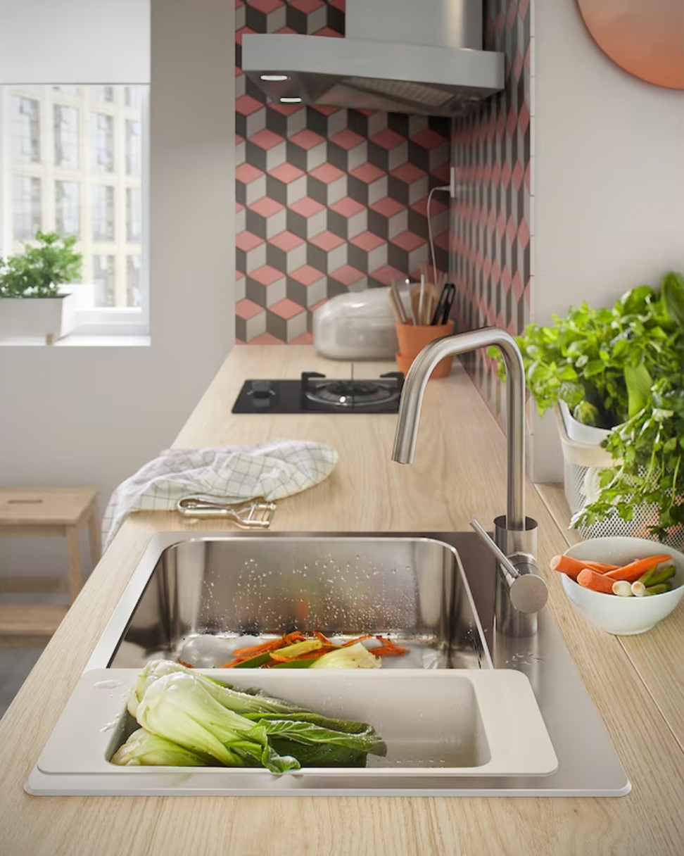 Thumbnail: EKBACKEN Countertop, ash effect/laminate,