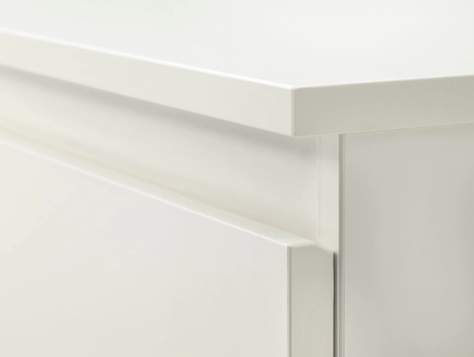 Thumbnail: KULLEN 5-drawer chest, white 27 1/2x44 1/8 "