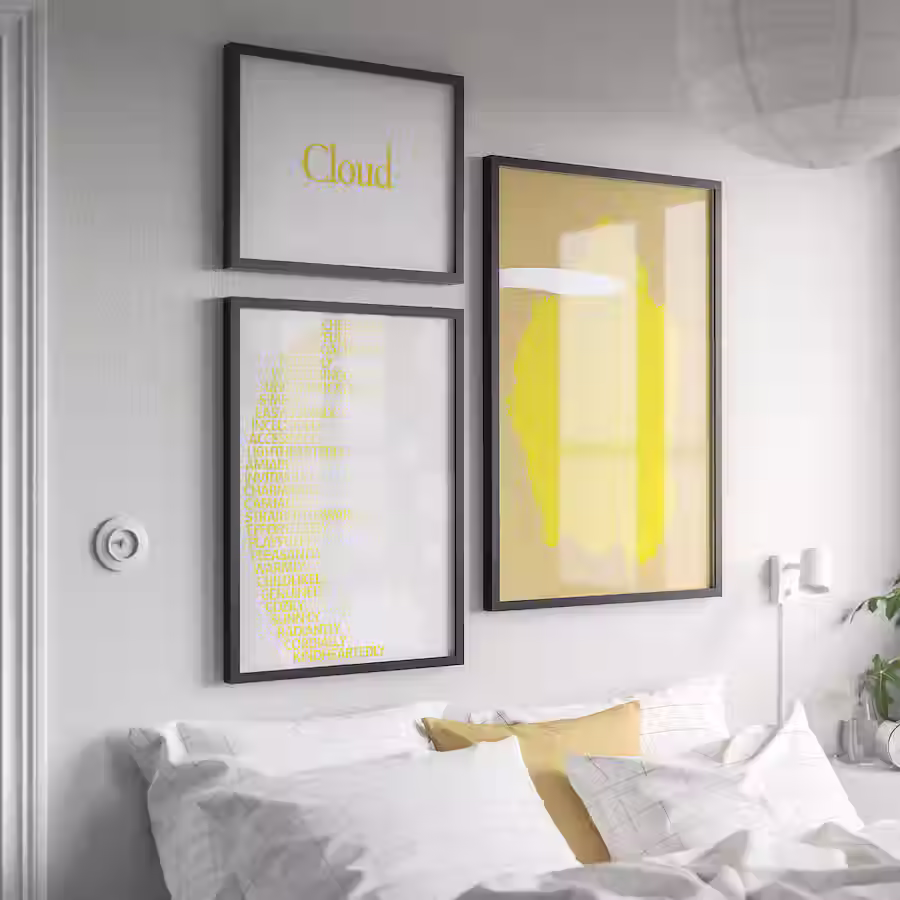Thumbnail: RODALM Frame, 27 1/2 x 39 1/4” (70x100 cm), Black 