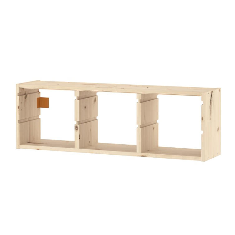 TROFAST Frame, light white stained pine, wall 36 5/8x8 1/4x11 3/4 "