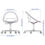 Thumbnail: LOBERGET / MALSKAR Swivel chair, white