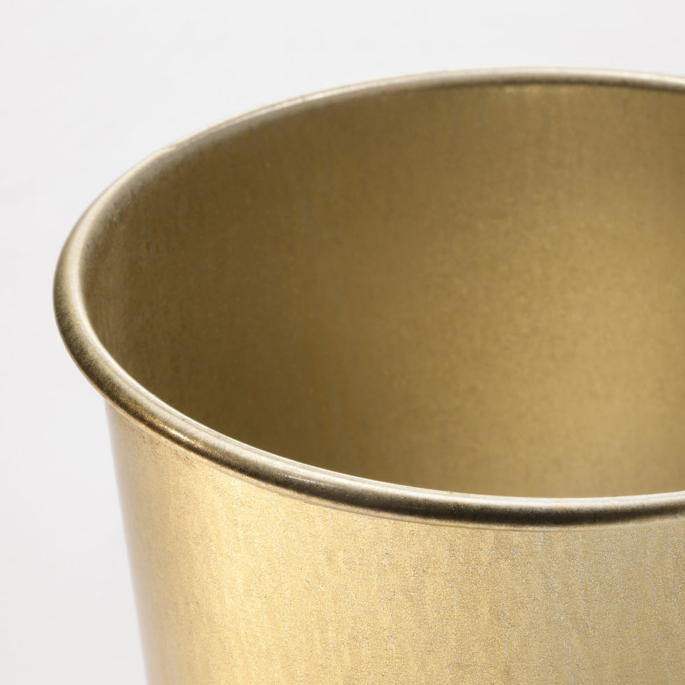 Thumbnail: DAIDAI Plant pot, brass color3 ¼ "