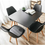 Thumbnail: Mordern Efel Dining Chair,Beige