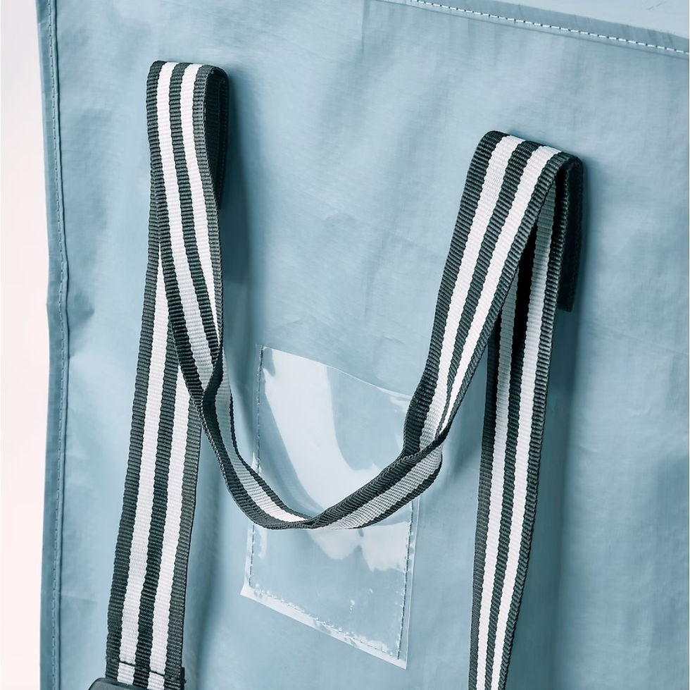 Thumbnail: GORSNYGG Bag, blue, 15 ¾x11 ¾x23 ½ "/19 gallon