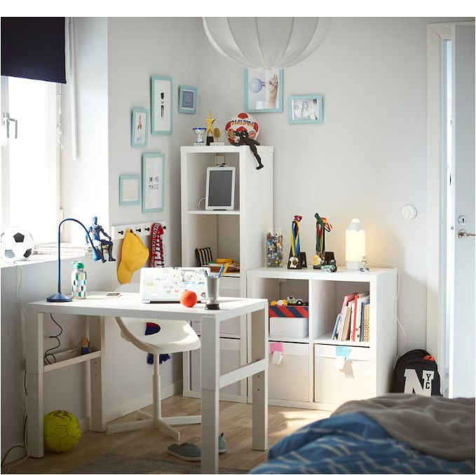 Thumbnail: KALLAX Shelf Unit, white, 30 3/8x30 3/8" (2x2)