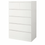 Thumbnail: MALM 6-drawer Chest, white, 31 1/2x48 3/8”