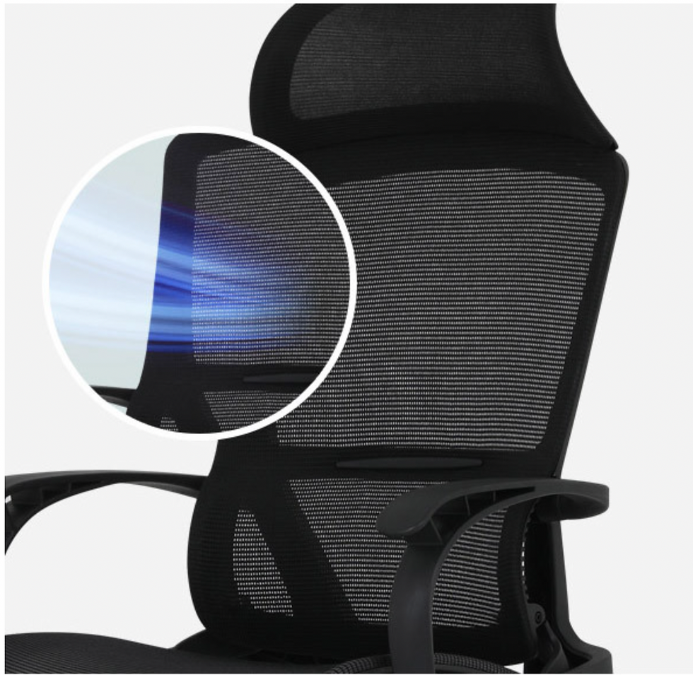 Thumbnail: Betterday LB36MHF Office chair, black